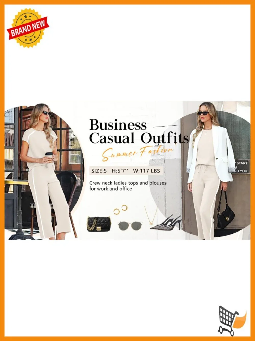Cap Sleeve Top & Wide Leg Pants 2 Piece Set Travel Outfits